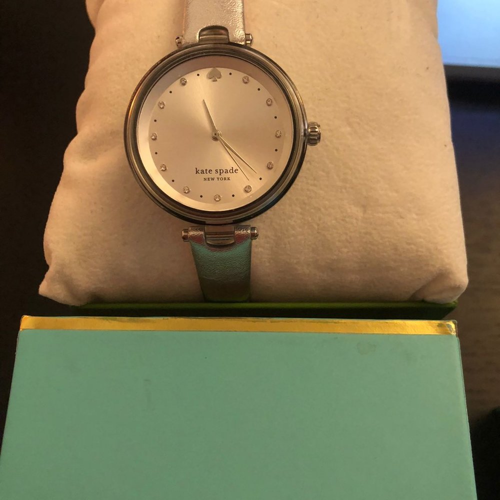 Kate Spade Holland Silver Watch (Great Christmas gift!)
